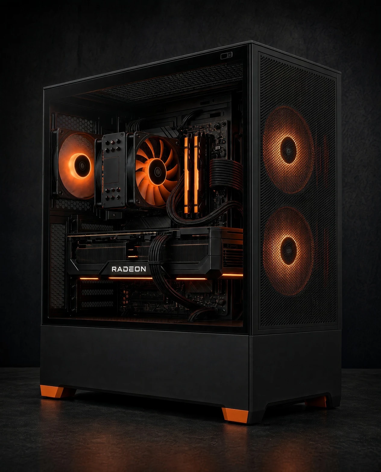 Illustrative concept render of PHANTOM Standard desktop PC